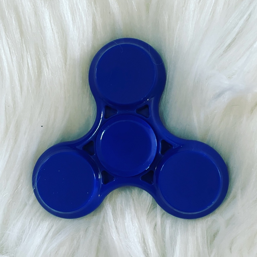 Blue Fidget Hand Spinner